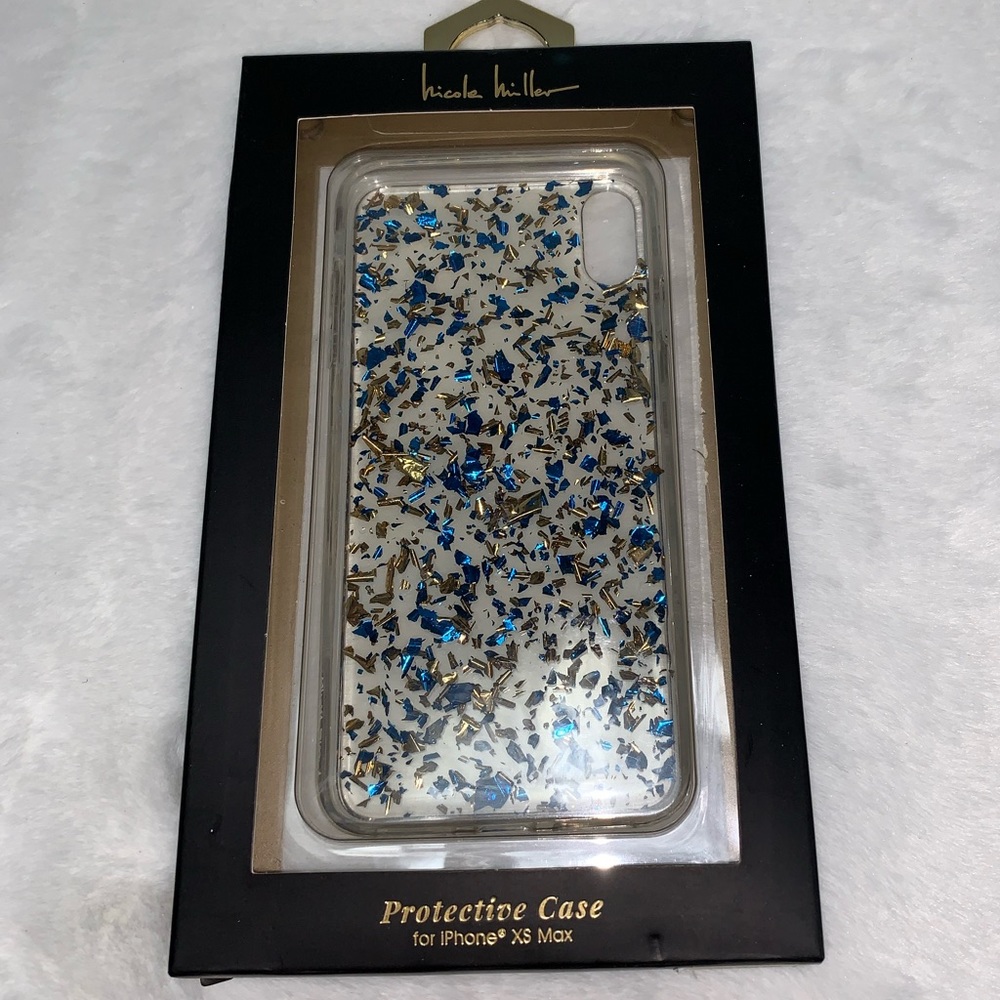 Nicole Miller clear protective case for iPhone XS Max new